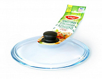 Васильевское стекло 4828 Крышка стекл. с ручкой 28 см