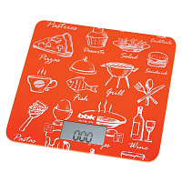 Кухонные весы BBK KS108G оранж