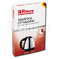 FILTERO Таблетки от накипи для чайников 6шт, арт. 604