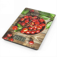Кухонные весы MARTA MT-1636 садовая вишня