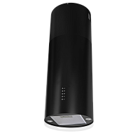 Островная вытяжка HOMSair ART 1050IS 35 ЧЕРНЫЙ (в 2-х коробках)