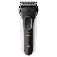 Электробритва BRAUN 3020 S (черно белая)