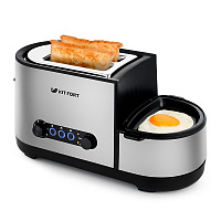 Тостер Kitfort KT-2012-1, серебристый