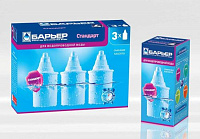 Фильт для воды СЕТИ Кассета Барьер КБ-4 - комплект из 3-х шт.+ доп. кассета***	