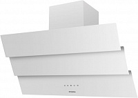 Наклонная вытяжка MAUNFELD MANCHESTER LIGHT 90 белое стекло