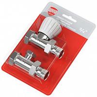 Royal Thermo Набор ручной регулировки радиатора, прямой 3/4"