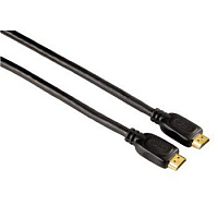Кабель аудио-видео Hama H-56551 HDMI (m)/HDMI (m) 1.5м. Позолоченные контакты черный
