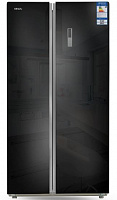 Холодильник SIDE-BY-SIDE Ginzzu NFK-580 black