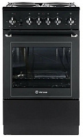 Электрическая плита DeLuxe 5004.16э 025 черный матовый