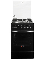 Кухонная плита Greta GG 5072 CG 38(D) черное стекло