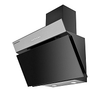 Наклонная вытяжка MAUNFELD MZR 50 черное стекло