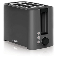 Тостер BBK TR81M (т/серый)